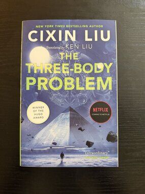The Three-Body Problem Cixin Liu Tor Paperback Netflix Cover